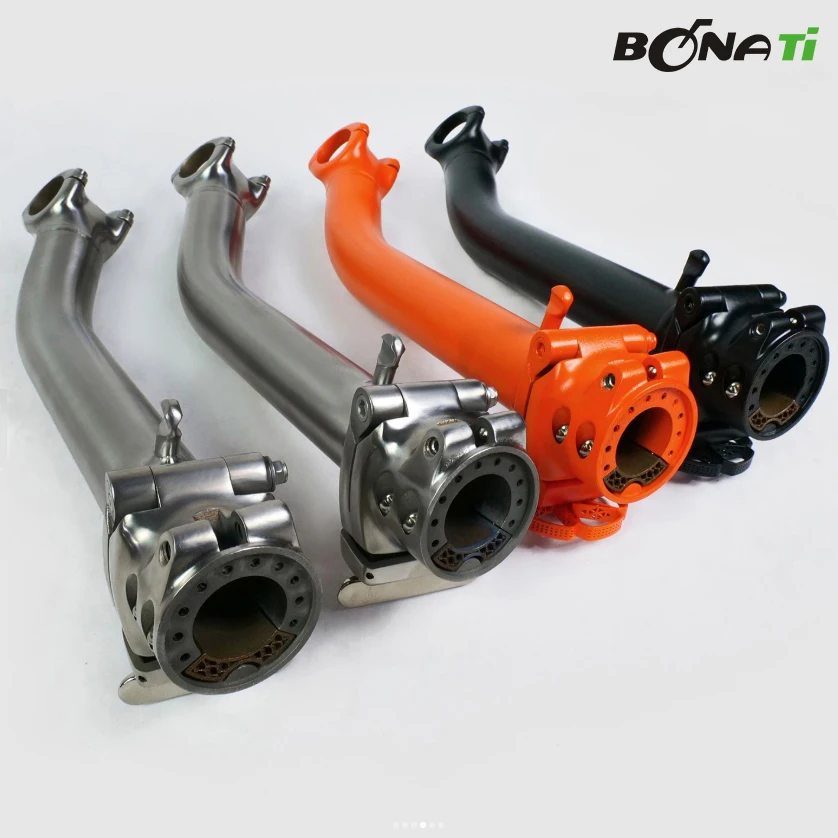 

Titanium Alloy Folding Bike Handlebar Bicycle Stem for Brompton G line
