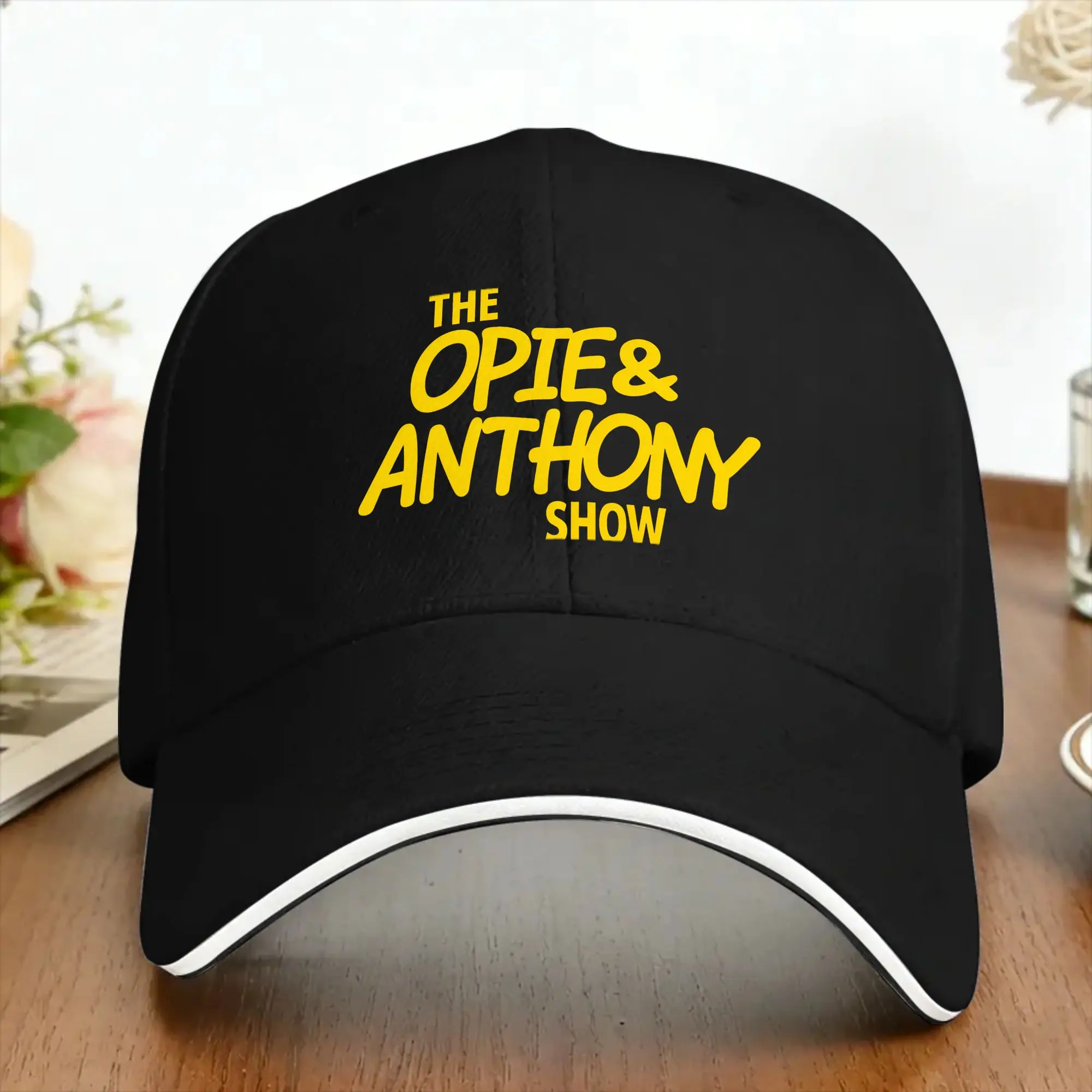 Opie And Anthony American Talk Show Radio Program Baseball Cap  Outdoor Sport Wholesale Trucker Hat Fitted Retro Snapback Cap
