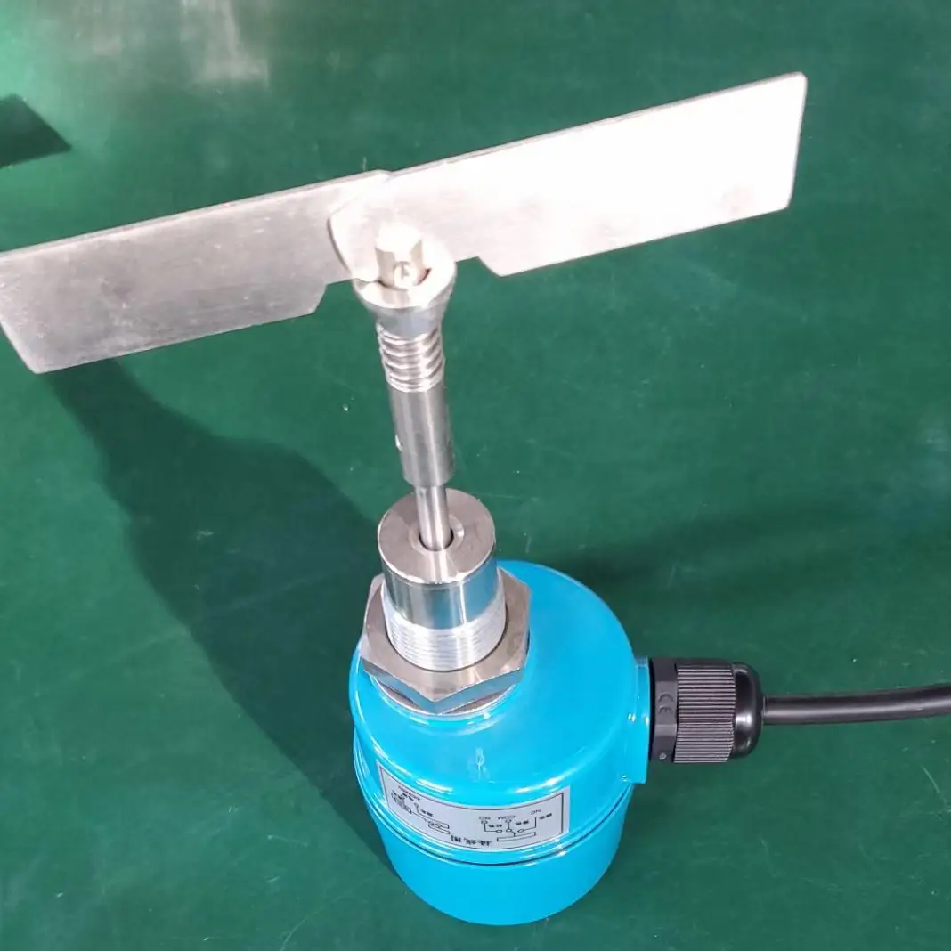 Factory Direct Sale Powder Solid Detect Sensor Blade Rotating Paddle Level Switch Rotary Blade Rotation