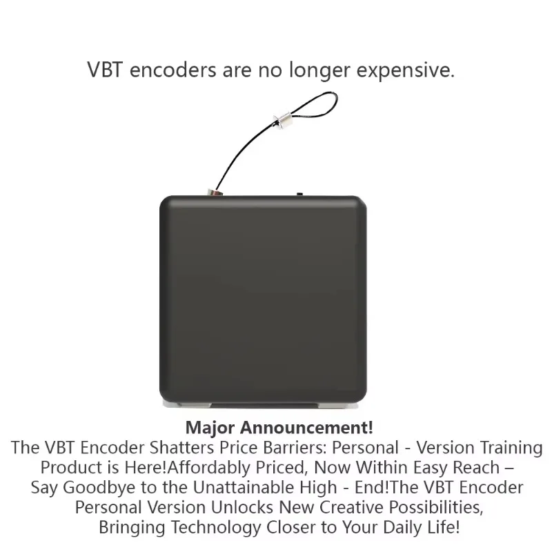 Speed and Strength Breakthrough VBT Cube Linear Encoder Rope Intelligent Fat Burning Training System  Standard Version