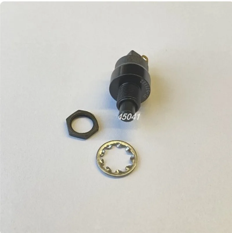 Momentary Push Button Switch P7‑571122, Quick‑Acting Tactile Switch with Mounting Nut & Washer