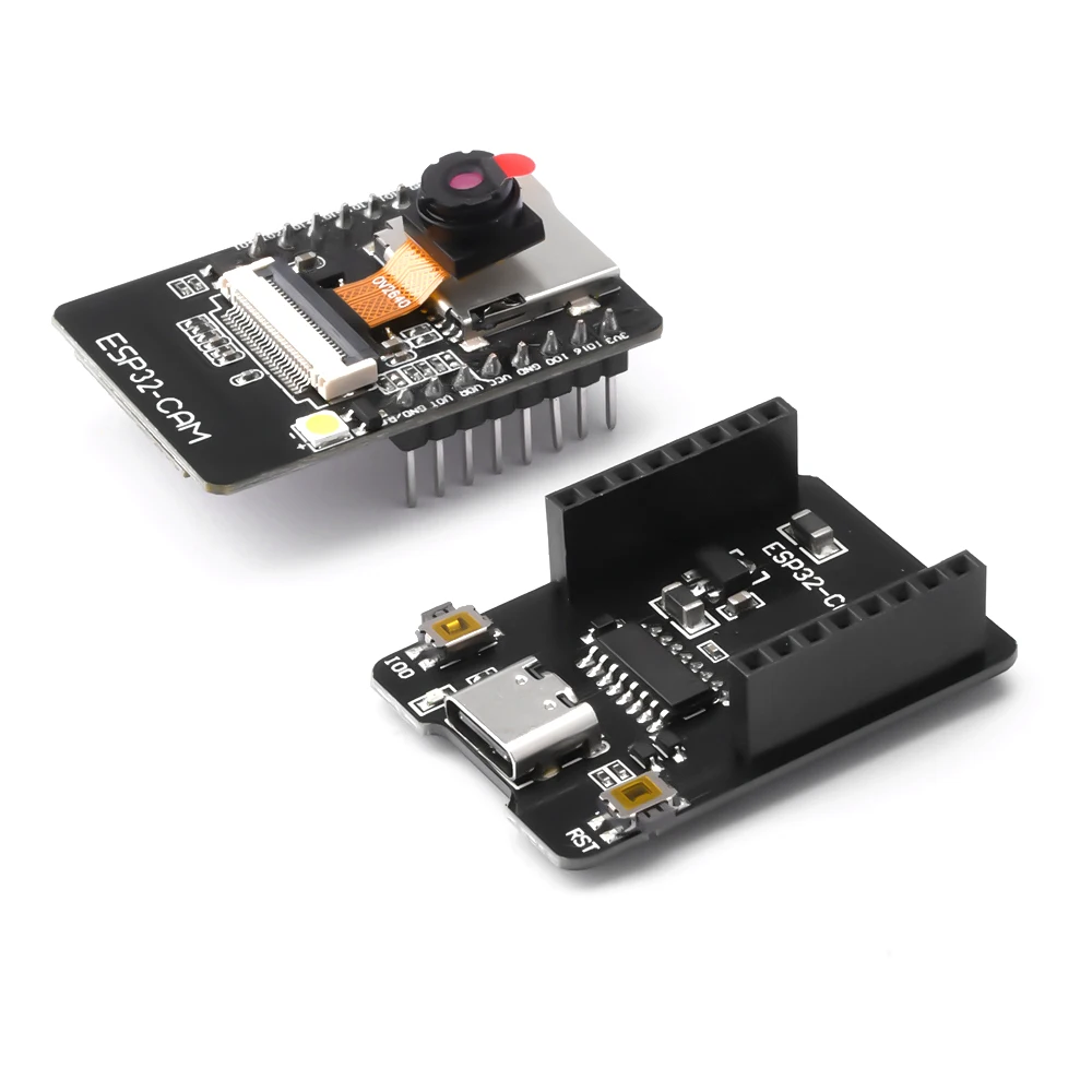 ESP32-CAM ESP32-CAM-MB Type-C ESP32 Serial to WiFi CAM Development Board FT232/CH340 5V Bluetooth+OV2640 CameraNEWNew