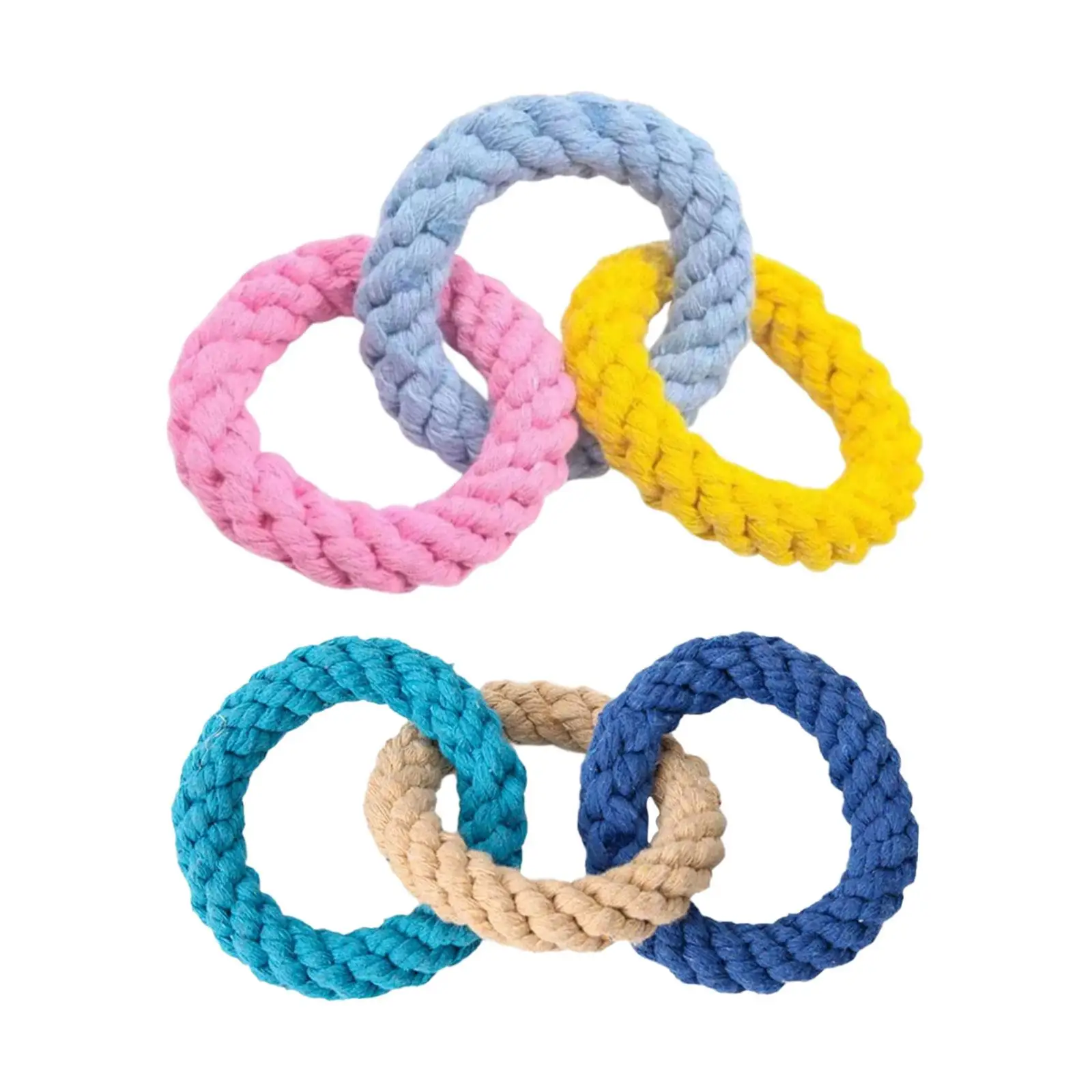 2Pcs Birds Rope Perch Training Parrot Rope Swings Cage Hanging Climbing Toy for Lovebird Cockatiels Cockatoo Small Parakeets