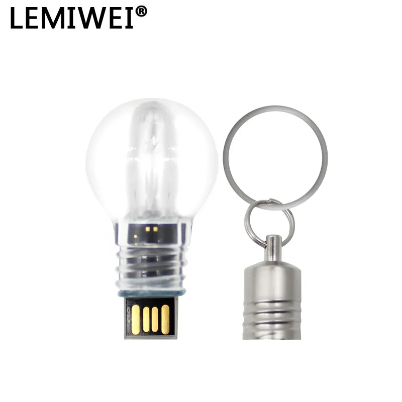 

Mini Light Bulb USB flash drive 16GB 8GB 32GB 4GB 64GB Cartoon Led Bulb pendrive flash memory stick pen drive usb stick disk