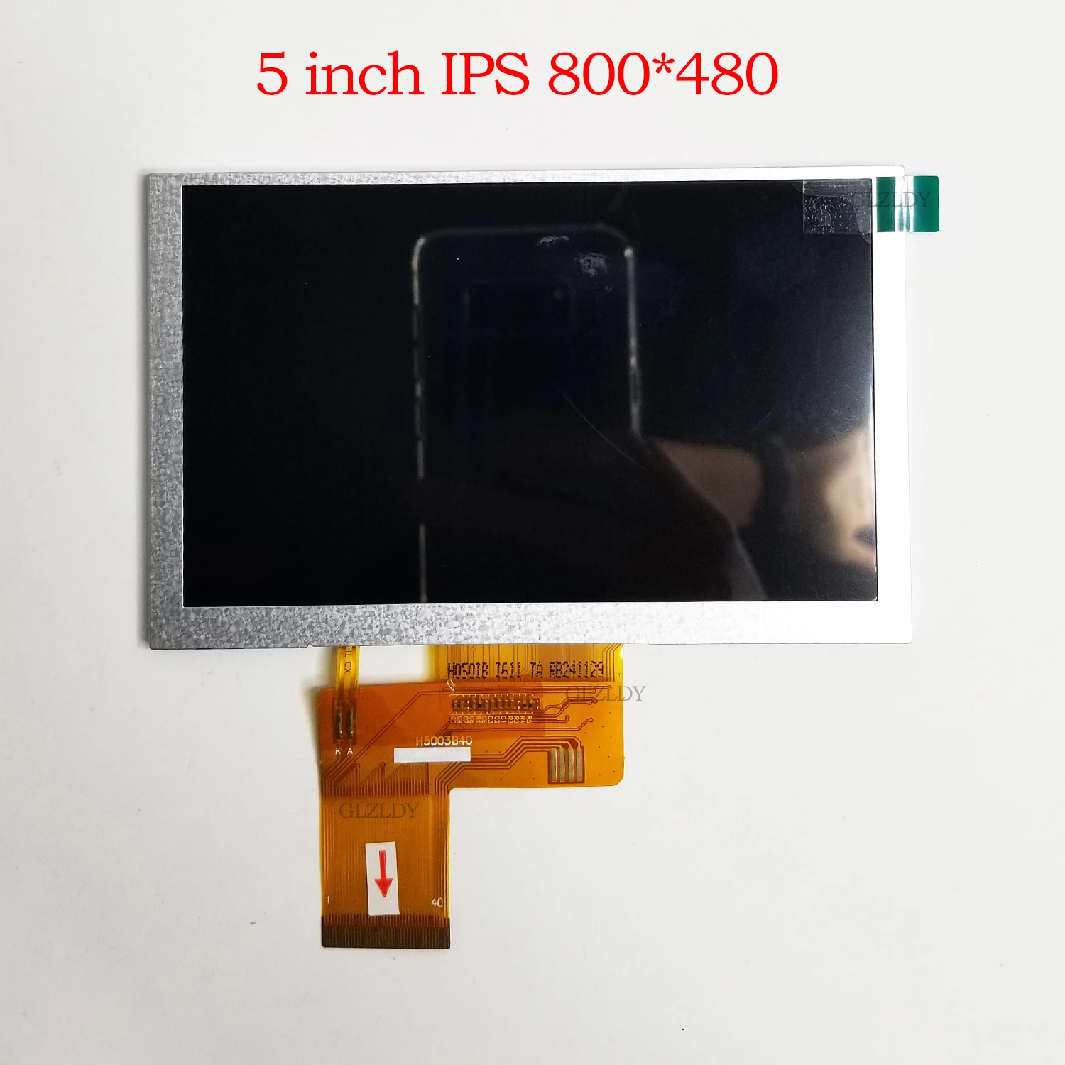Kit de placa de módulo de exibição lcd ips de 5 polegadas 800*480 16:9 cvbs/ahd placa de driver para campainha industrial câmera reversa de carro diy cctv