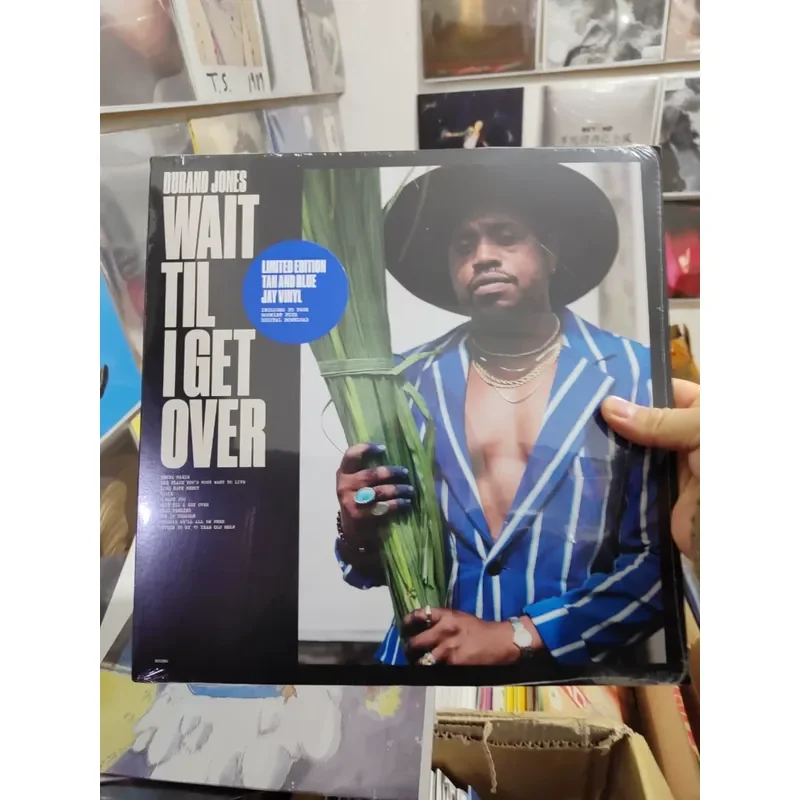 

Durand Jones Waits Til I Get Over Blue Glue LP Vinyl for Durand Jones