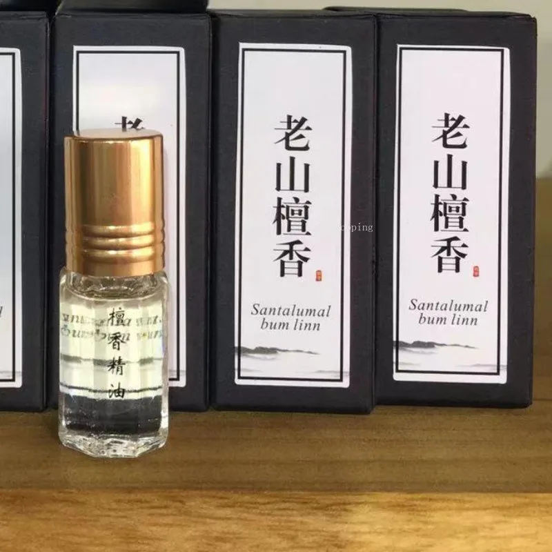 3ml India Old Mountain Sandalwood Essential Oil Domestic/Aroma Diffuser Indoor Sleep Aid Air Purification Massage Essential Oil