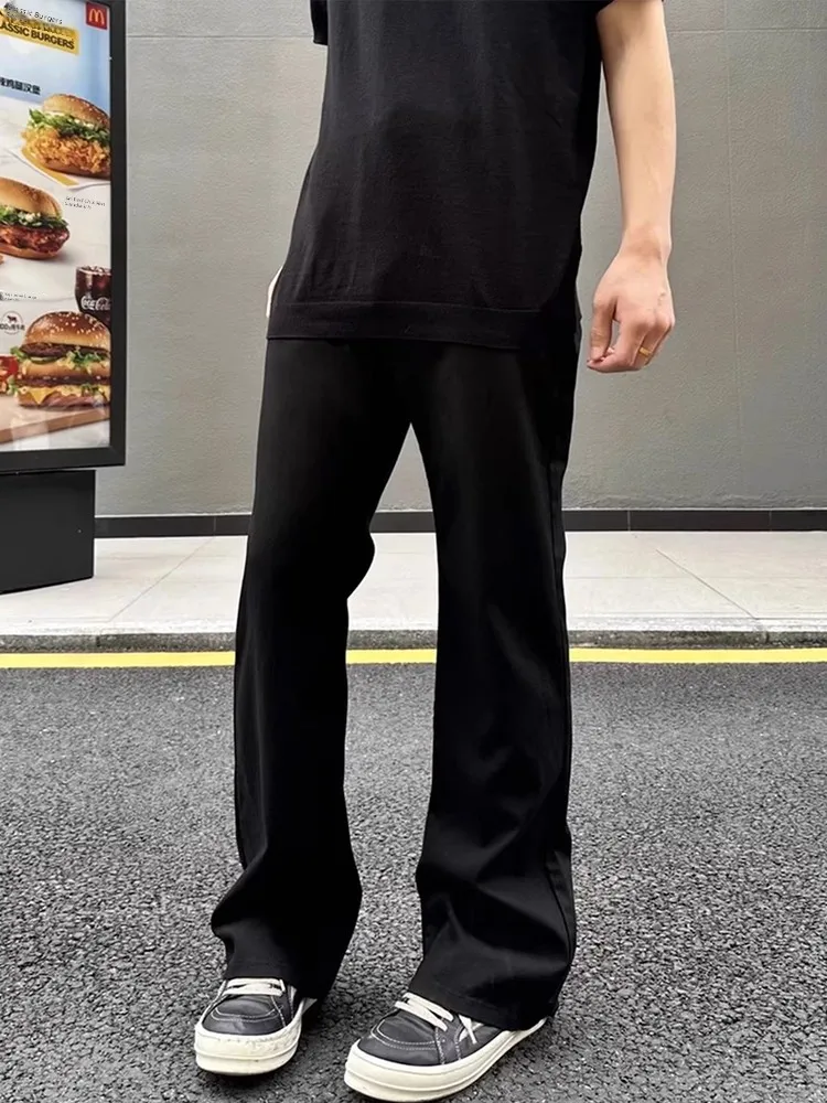 

Мужские джинсы Bla Slim Fit со средней талией и ножом High Street Summer Sle, прямые повседневные джинсы от Ban Neng Mu