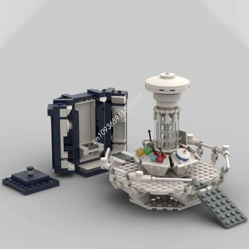 

495pcs MOC 2023 TARDIS Modular Buildings Building DIY Education Assemble creative Christmas Gift Building Blocks