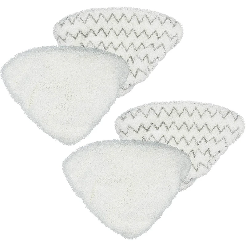 4 Pcs Replacement Steam Mop Pads Well-Made For Bissell Poweredge And Powerforce Lift-Off 1544Z 2078 20781 Series Mop Pads