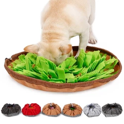 Pet Dog Snuffle Mat Nose Smell Training Sniffing Pad Dog Puzzle Toy Slow Feeding Bowl Food Dispenser Relieve Stress Dog Toys