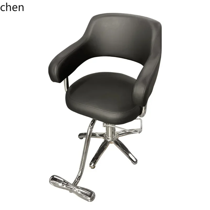 Cross-Border Barber Chair Hair Salon Chair Adjustable Height Barber Shop Special Perm and Dye Salon Chair