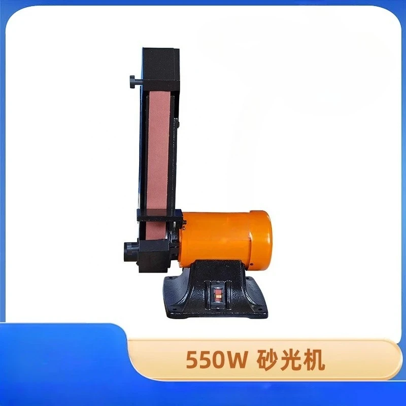 Electric Belt Grinding Machine Industrial Belt Grinding Machine 550W Electric  Wheel Belt  Machine Flat
