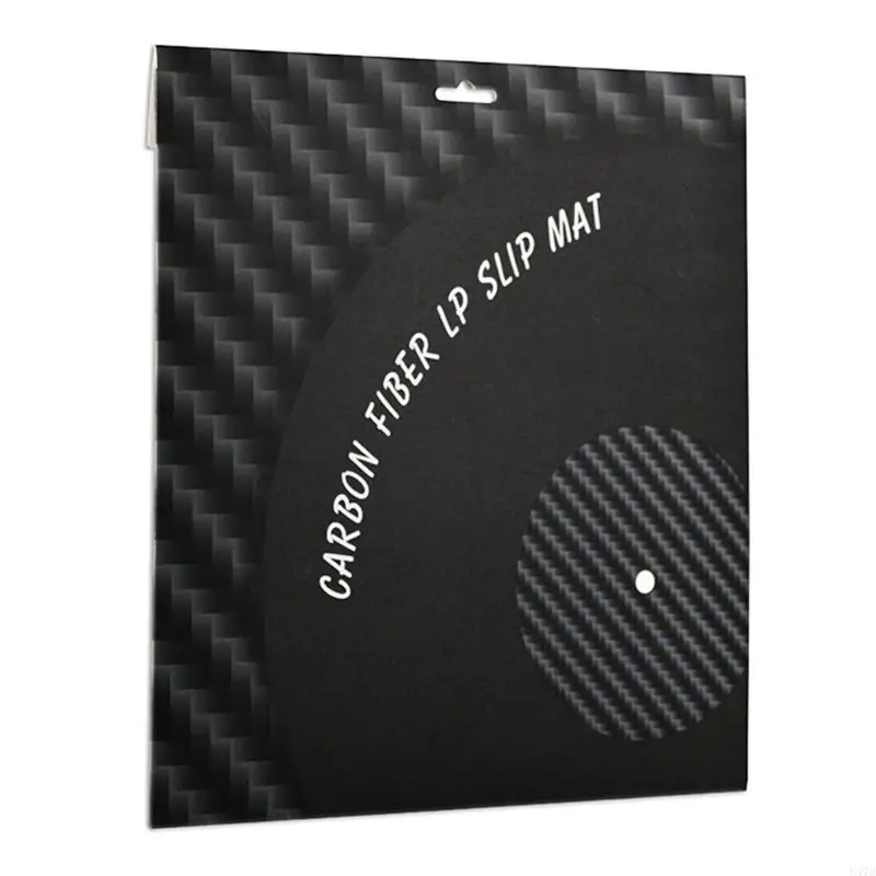

12inch Carbon Fiber Turntable Platters Mat for Record Players Mat