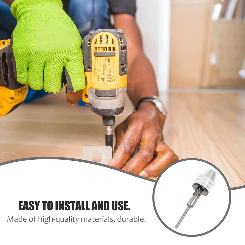 

Mini Drill Chuck 3Mm Round Shaft Aluminum Alloy High Precision Quick Release Tool Accessory for Electric Grinder Micro Drill