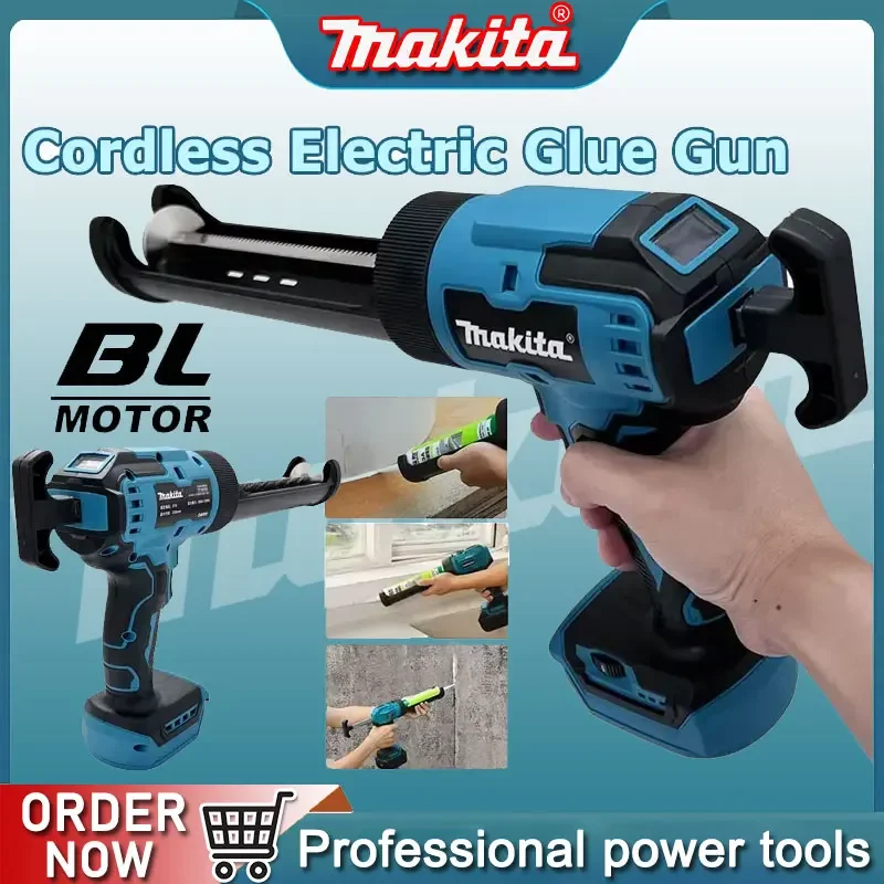 

Makita Cordless Electric Glue Gun Multifunctional Electric Caulking Gun Portable Glue Filling Sealing Power Tool For 18V Battery