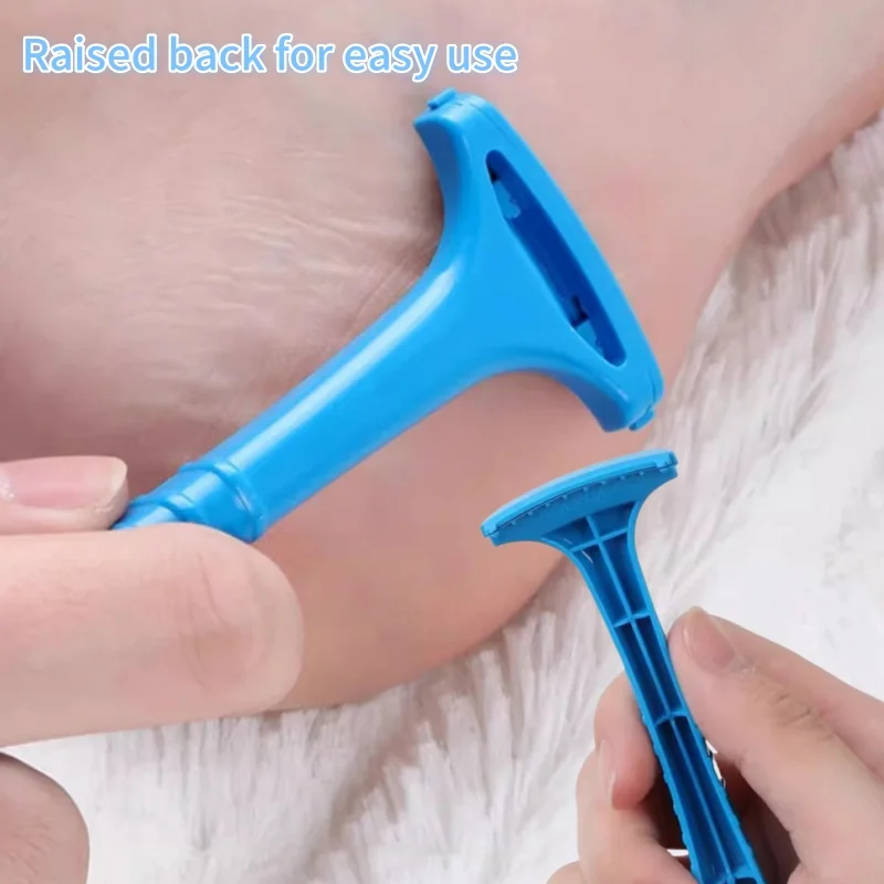 المهنية الجلد الميت القدم مكشطة التقشير السلس باديكير اليد الحلاقة سكين ملف كعب مزيل النسيج شفرة قدم الرعاية أداة