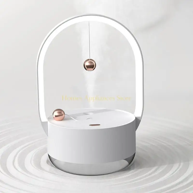 D0AB 350ml USB Humidificador aire aire magnético para oficina viajes, 2 modos niebla