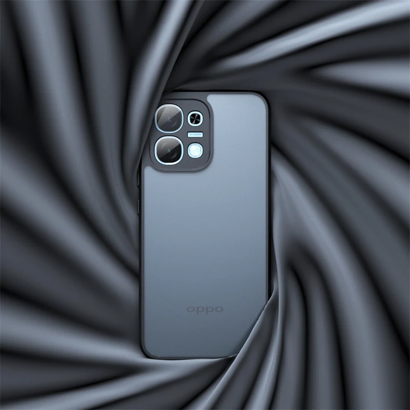 حافظة لهاتف اوبو A6 برو العالمية حافظة هاتف غير لامعة لهاتف اوبو A6 5G الصين الجلد الإحساس الشحول الغطاء الخلفي لهاتف اوبو F31 5G العالمي #2