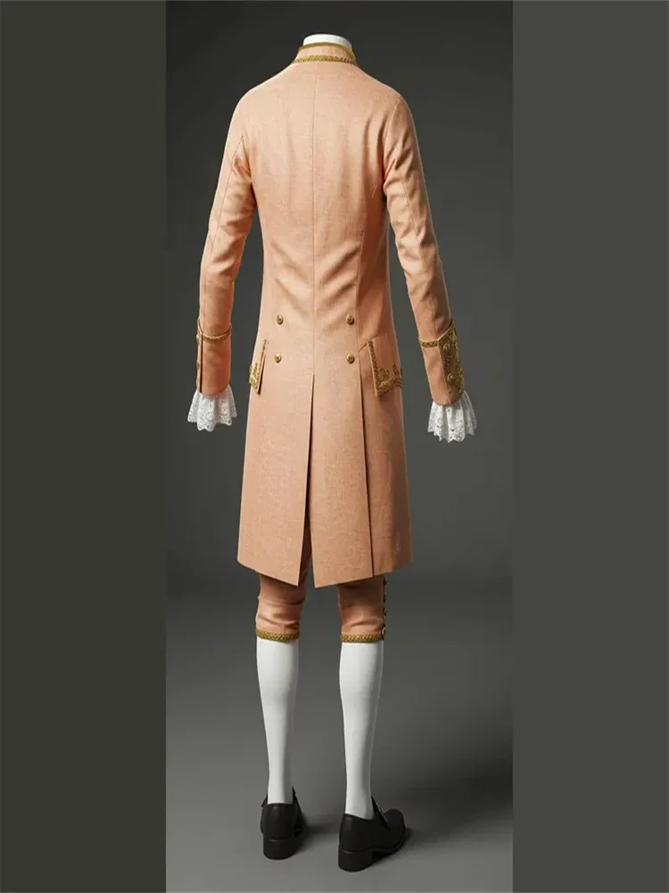 1770년대 영국 빅토리아 로코코 바로크 의상 프랑스 왕실 귀족 백작 제복 고급스러운 양복