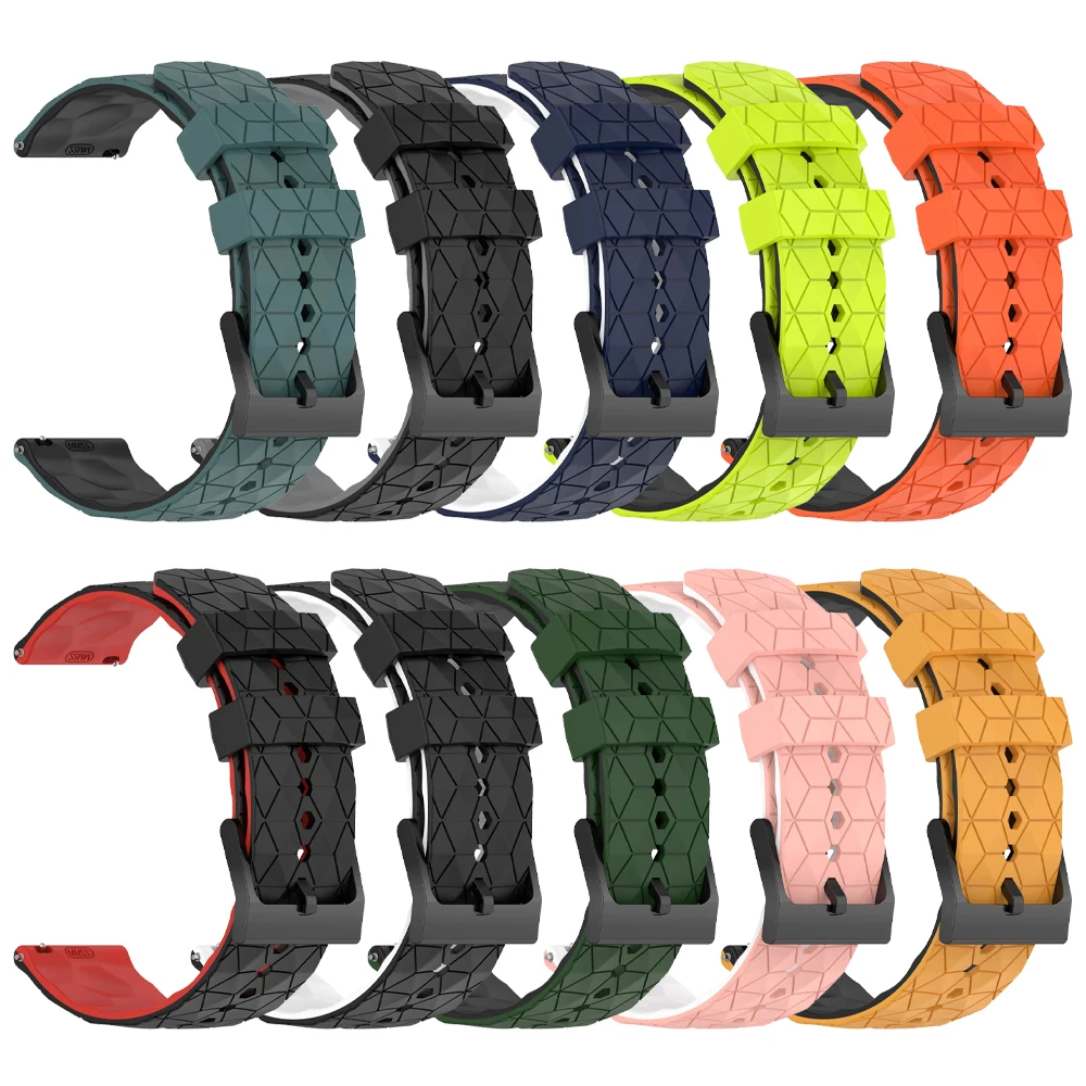 Per Xiaomi Watch 2 Pro cinturino in silicone per Mi Watch S4 S3 Color 2 S1 Active Pro S2 42mm 46mm SmartWatch cinturino 22mm Correa