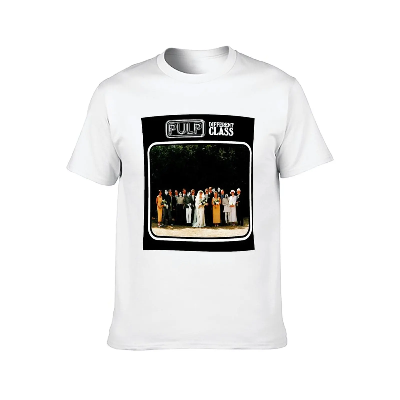 Pulp Different Class Colour Album Cover Fan Artwork & Logo - Prints & Clothing T-Shirt t shirts with prints T-Shirt
