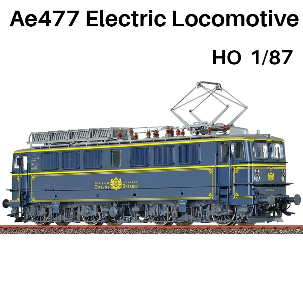 HO Scale 1/87 Train Model Ae477 Orient Express 70084/70086 Analog/digital Sound Version Realistic Model Adult Toy Gifts