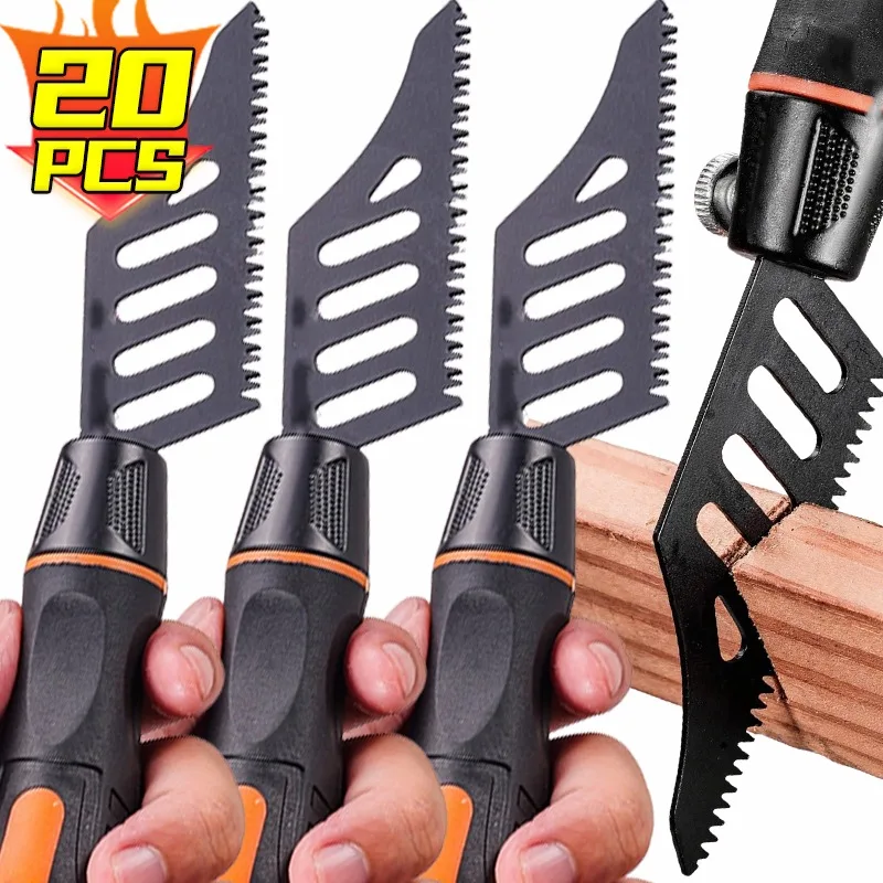 

Replaceable Coarse Teeth Blade Heavy Duty T-shank Flush Cutting Blades Wood Jigsaw Blade Aluminum Tight Spaces Cutting Saws Tool