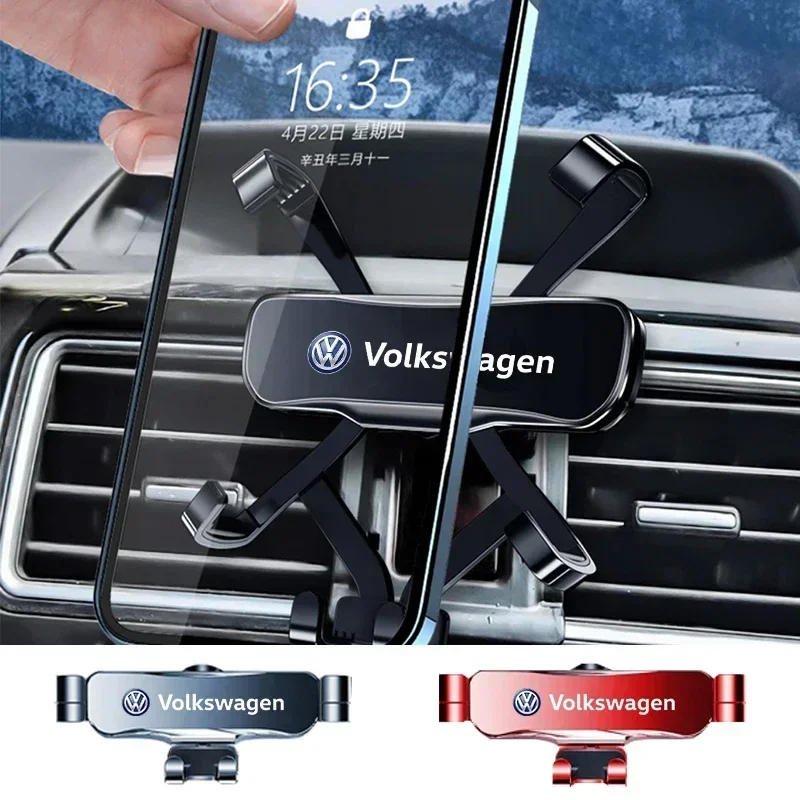 Car Phone Holder For vw volkswagen golf 7 mk7 golf 8 mk8 Car Styling Bracket GPS Stand Rotatable Support Mobile Accessories