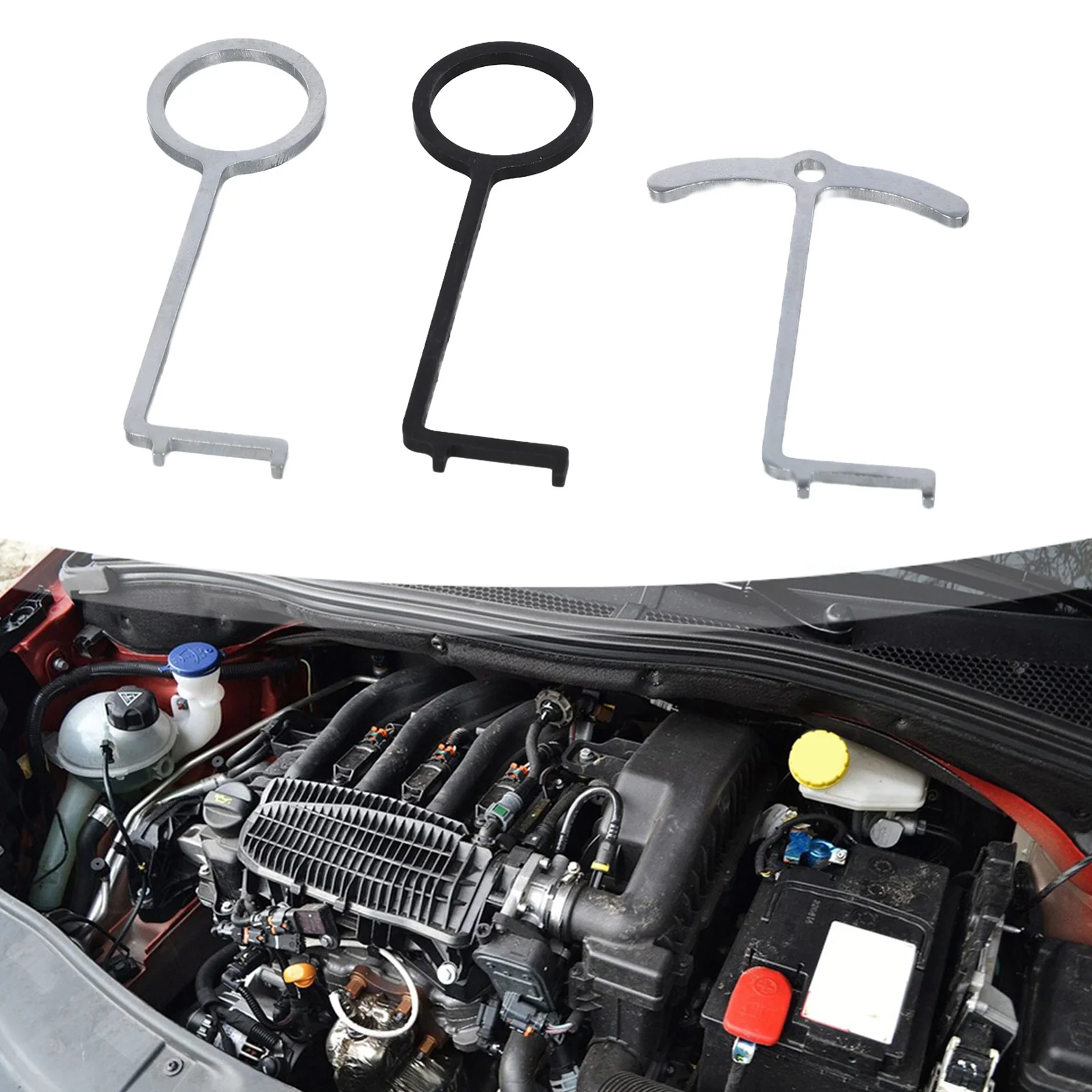 3 szt Narzędzie do testowania paska rozrządu dla PureTech 1.0/1.2 dla Opel (3 cylindry) PSA EB0 Narzędzie do testowania paska rozrządu silnika samochodowego