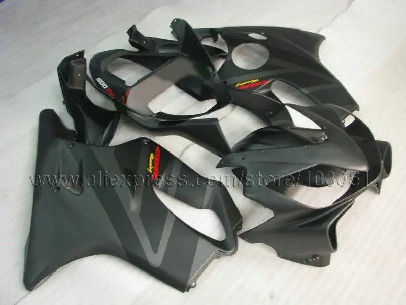 ABS Motorcycle Road Fairings Kit For Honda CBR 600 F4i Fairing Set 2001 2002 2003 Cbr600f4i 01 02 03 Matte Black Bodywork Parts