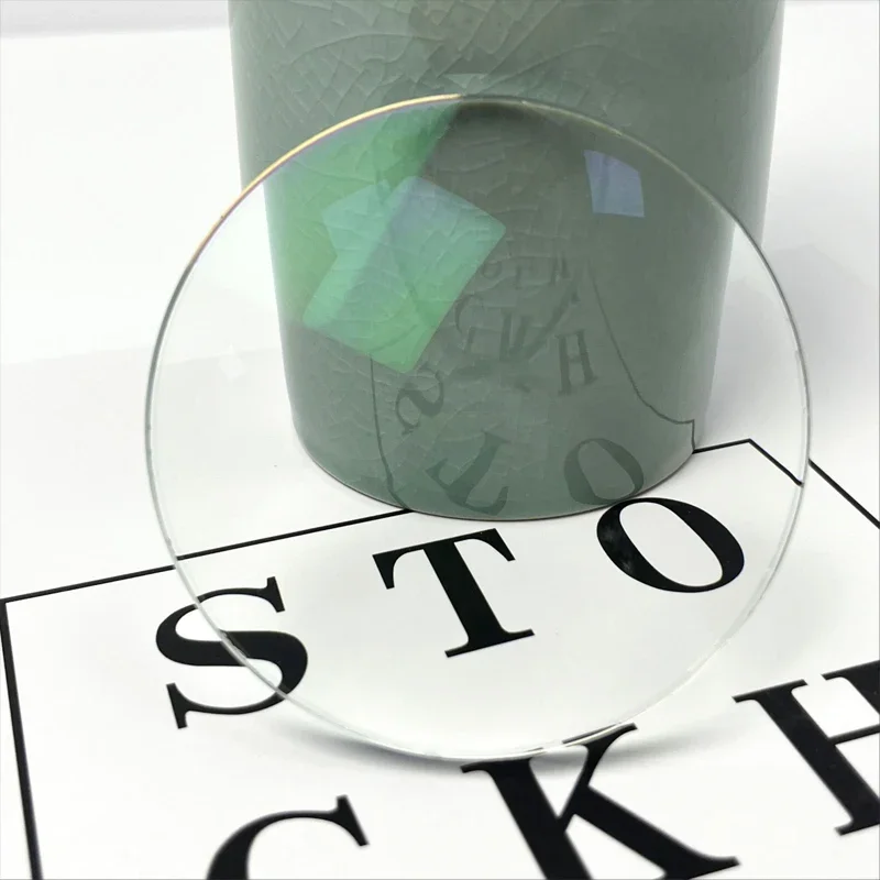 KIZN 안티 스크래치 1.56 1.61 1.67 1.74 CR-39 HD 수지 비구면 렌즈 근시/원시/난시 HMC 반사 방지 렌즈