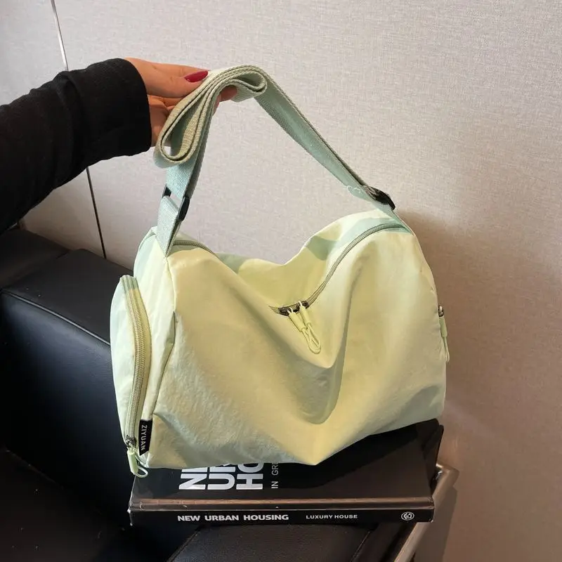 

Женская спортивная дорожная сумка для йоги на короткие расстояния, легкий тренировочный багаж, многофункциональный рюкзак через плечо для хранения