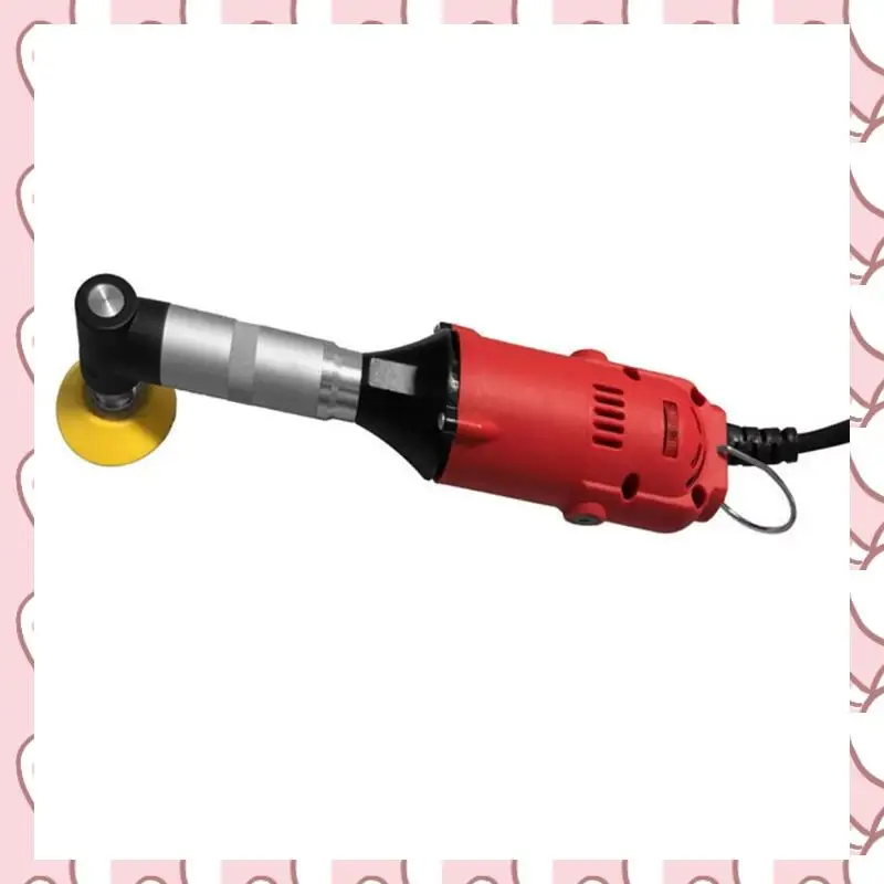 

HHTL Motor Grinder 350W 90 Degree Mold Polishing Hanging Tile Cleaning Tools Black EU Plug