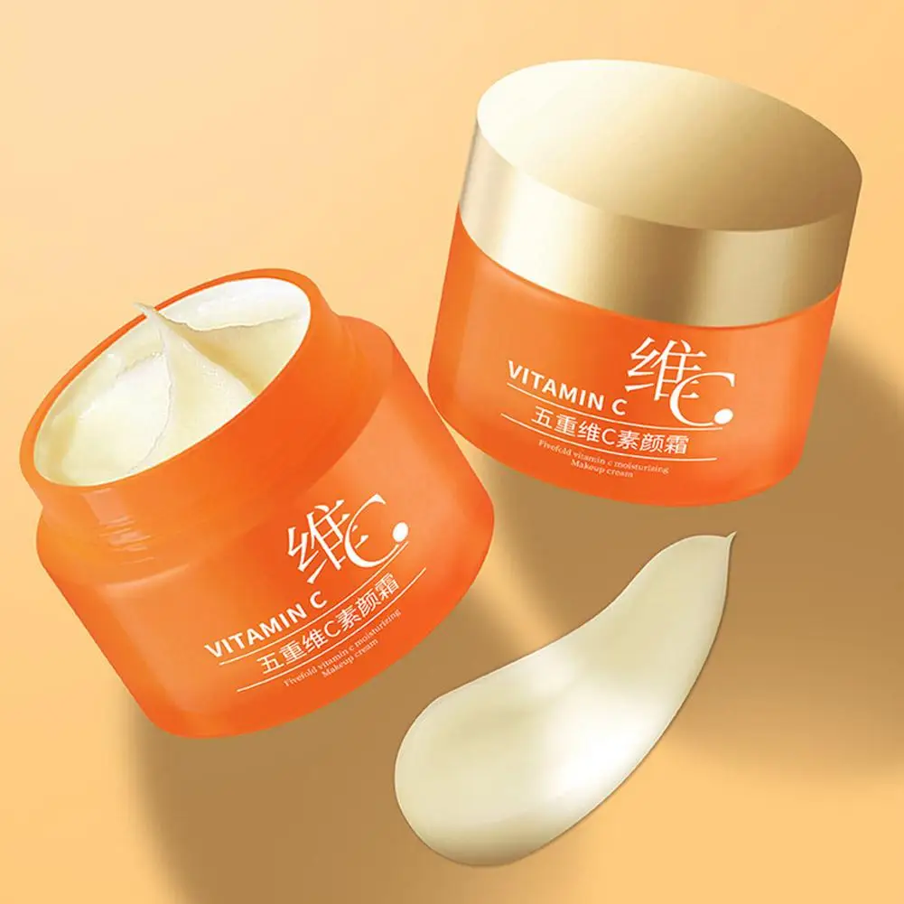 Heißer Vitamin C Gesicht Creme Gesichts hautpflege Straffende Feuchtigkeitsspendende Aufhellung Schönheit Gesichts Haut Gesicht Pflege Cremes Feuchtigkeitsspendende Y8B2