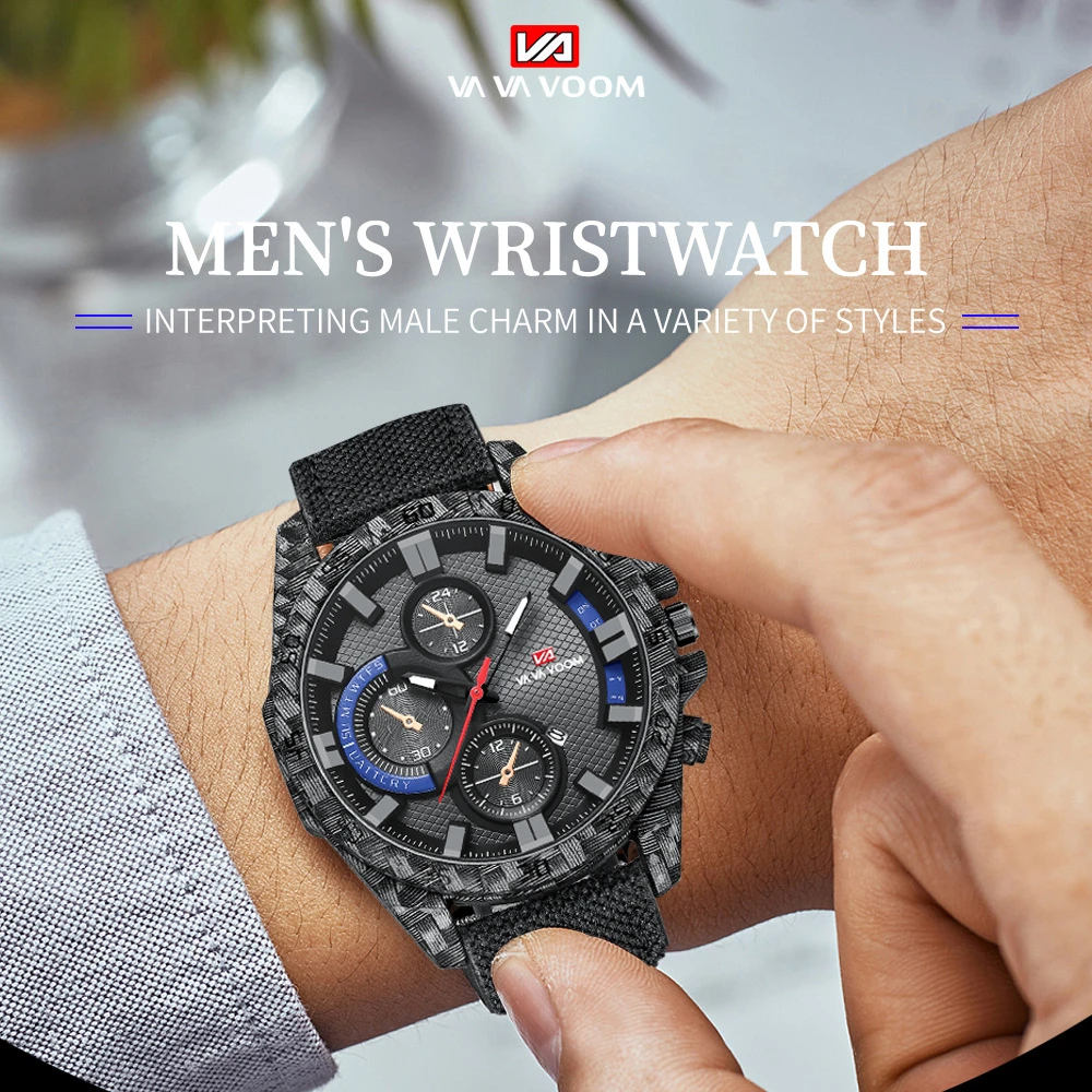 Men's Unique Racing Designer Luxury Sport Watches 2022 Unusual Carbon Fibre Quartz Watch For Men WristWatches Relogio Masculino