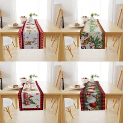 Christmas Table Runner Cloth, Merry Christmas Decor, Xmas Ornament, New Year Gift, Home, 2025, Table decoration and accessories