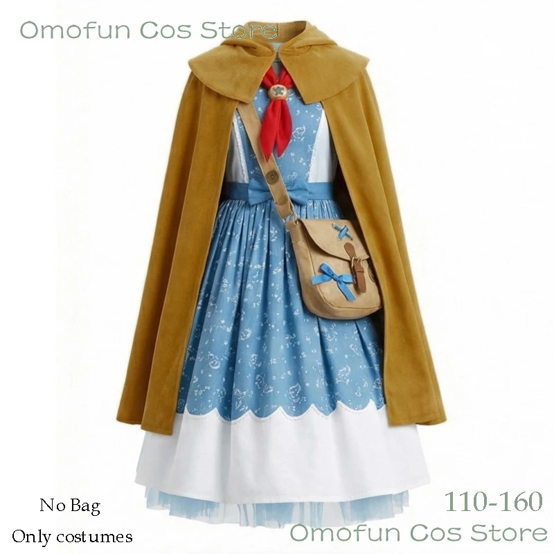 Holly Cosplay Kostüm CPae Kleid Schal TV Cosplay Ausgefallene Kleidung Mädchen Outfits Halloween Karneval Rollenspiel Komplettset