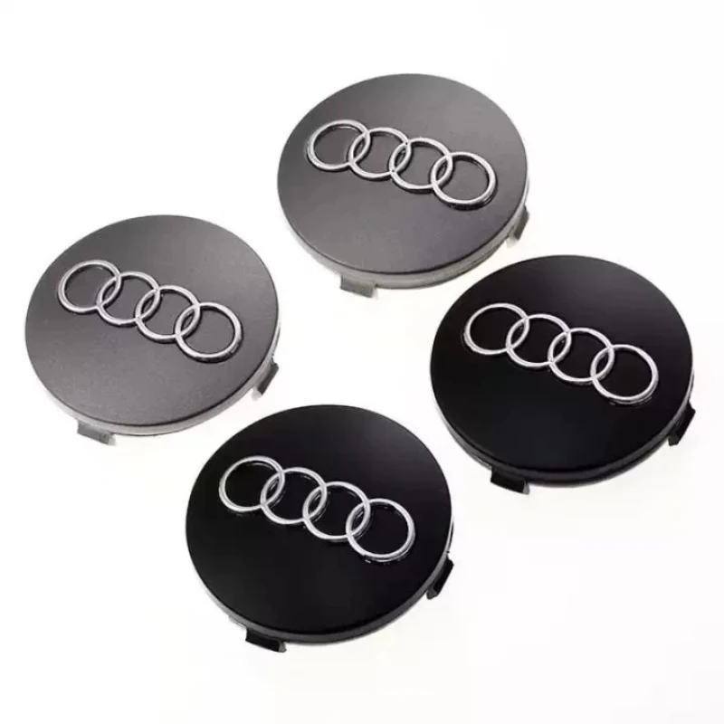

4 p ç s Audi wheel hub center cover badge is suitable for Audi q2l q5 q7 q8 r8 s4 s8 s7 rs5 rs8 rs6a1 a3 8p a4 b5 b6 b7 b8
