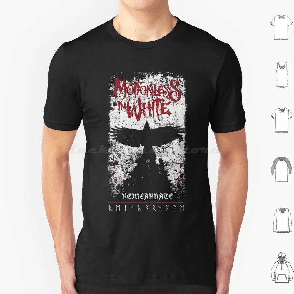 Vintage Motionless Heavy In White Music Band T Shirt 6xl Cotton Cool Tee Vintage Motionless Heavy In White Music Band