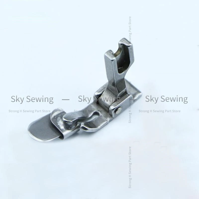 P351 Non Ironing Presser Foot Fold Downwards, Curled Edge, Curved Skirt Pull Tube