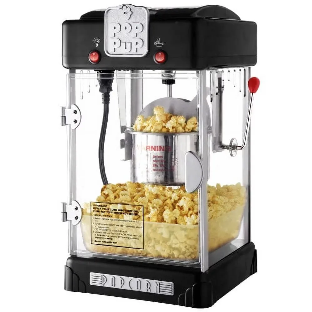 

2.5 Oz. Popcorn Maker Home Use Black