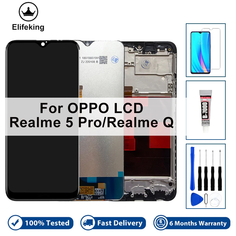 مراجعات ونصائح لشاشة LCD لنموذج RMX1971 من OPPO Realme 5 Pro/Realme Q