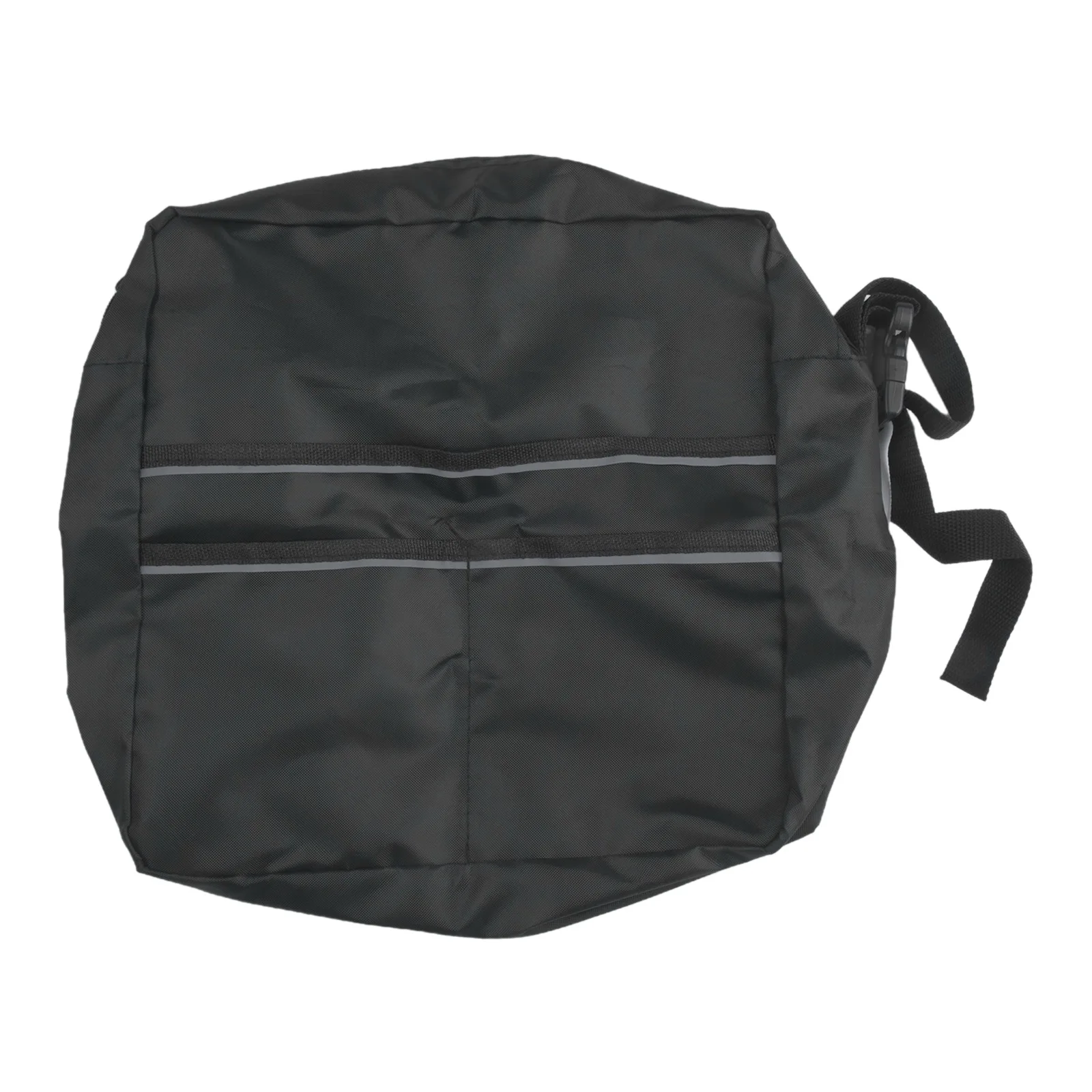 

Essential Black Seat Backpack Compatible with For Mobility Scooters Offering Convenient Organization Solutions