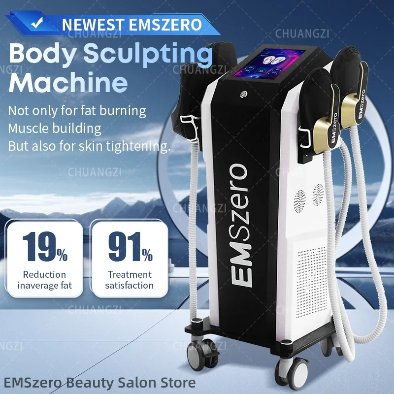 

2024 new in EMSzero Sculpt Muscle body sculpting machine Machine 4 Handles and Pelvic Stimulation Pad Optional