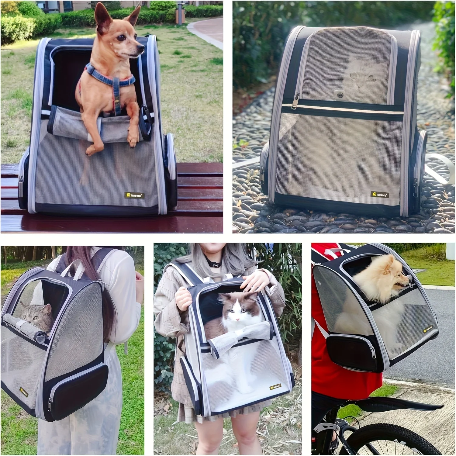 A foldable ventilated pet back - огляд і ціна Foldable Backpack Small