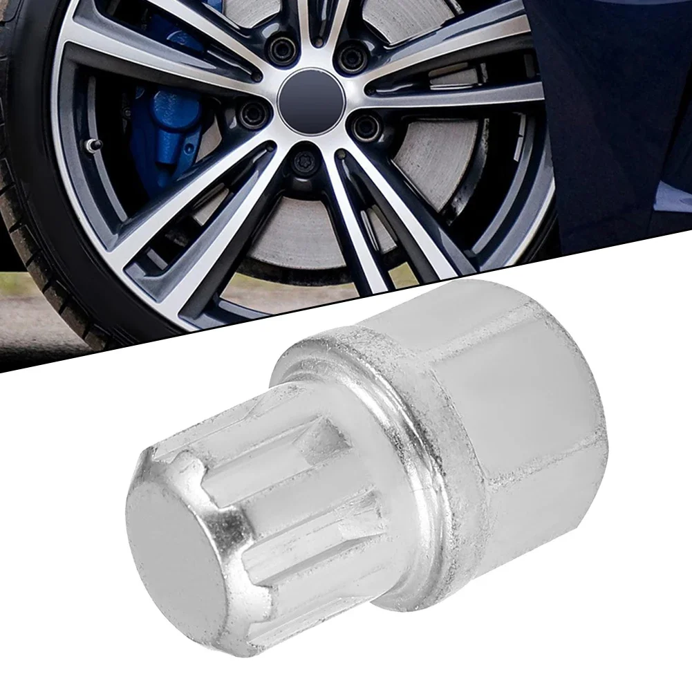 Tyre Wheel Lock Anti-Diefstal Schroef Lug Moer Bout #46/48/49/51/53/55/56/57/58/60 Verwijdering Sleutel Socket for BMW F20/F21 F30/F31 F32/F34 (Color : 60