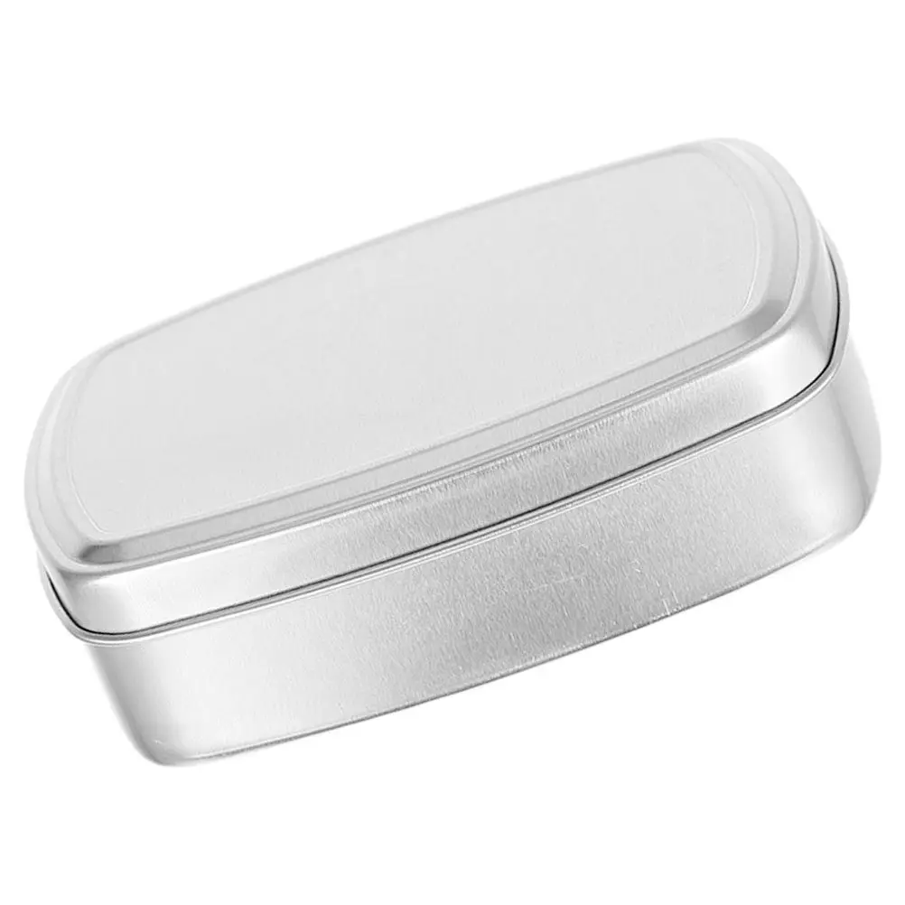 

Mini Aluminum Soap Box Metal Storage Case Leakproof Lid Portable Container for Soap Candy Jewelry Gifts Mini Aluminum Box