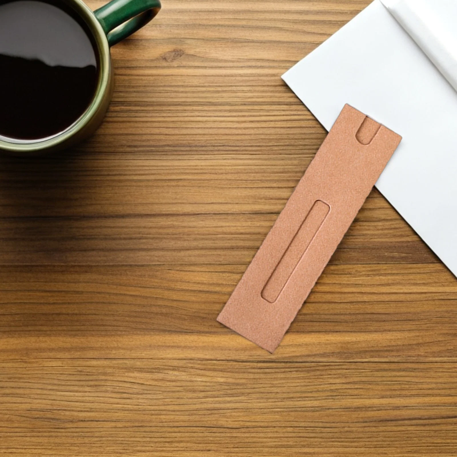 

40Pcs Kraft Paper Pen Sleeves Retro Design Single Pen Holder Gift Pouch Creative Packaging Case Paper Pencil Case