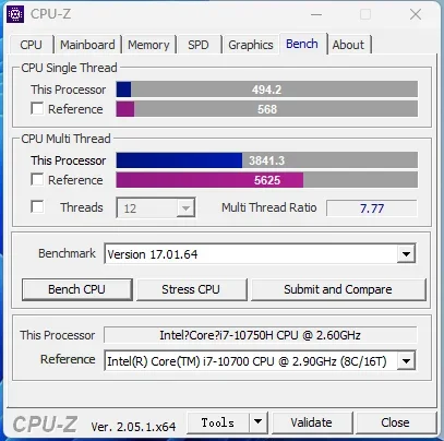 ERYING Gaming PC Desktops Motherboard Set with Onboard CPU Kit i7 10750H i7-10750H SRH8Q 2.6GHz 6C12T DDR4 Computer Assembly Set